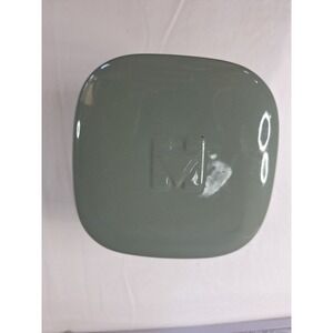 Vintage Hall China for Hotpoint Green Ceramic fridge Dish with Lid Art Deco